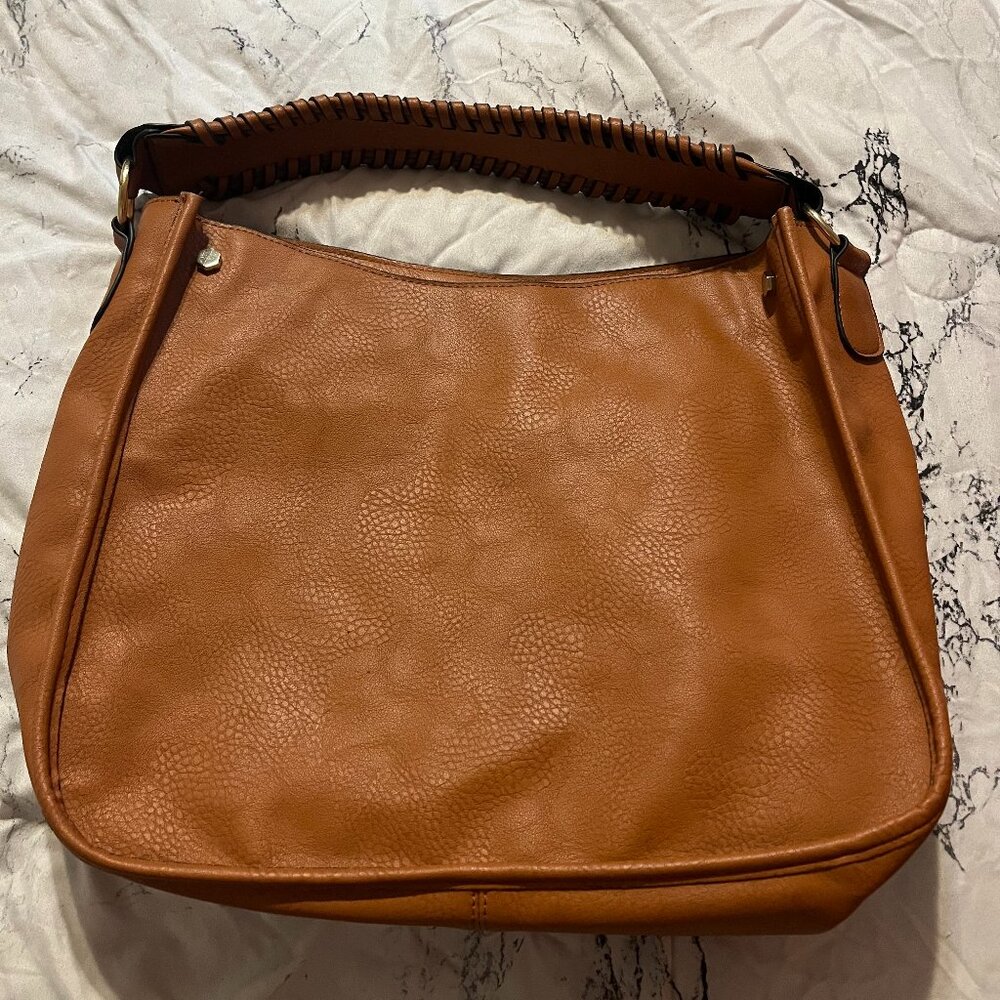 Brown large handbag